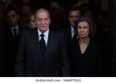 MADRID, SPAIN
03/25/2014
THE SPANISH MONARCHS, THE KING JUAN CARLOS I AND THE QUEEN SOFIA