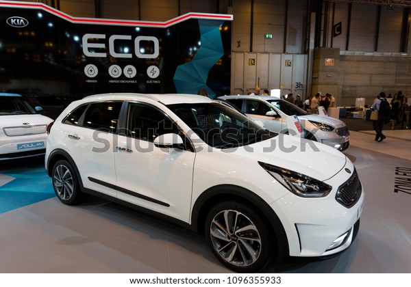 Madrid, Spain; 05/22/2018: Opening day of Madrid
Salón del Automóvil, where public can buy different brands cars and
get information of new models
