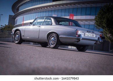 Madrid, Spain. 09/12/2017. 1976 Jaguar XJ-C 4.2 Coupe