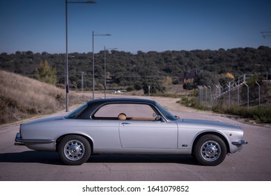 Madrid, Spain. 09/12/2017. 1976 Jaguar XJ-C 4.2 Coupe