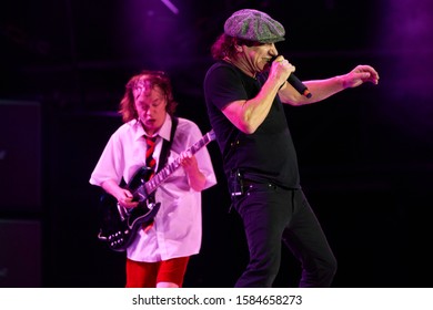 Madrid, Spain, 31 May 2015, Stadium Vicente Calderon, Live Concert Of ACDC