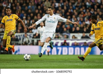 Madrid, Spain. April 11, 2018. UEFA Champions League. Real Madrid - Juventus 1-3. Cristiano Ronaldo, Real Madrid.