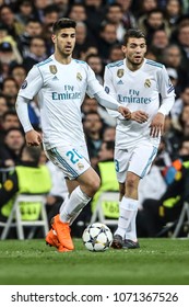 Madrid, Spain. April 11, 2018. UEFA Champions League. Real Madrid - Juventus 1-3. Marco Asensio, Real Madrid.