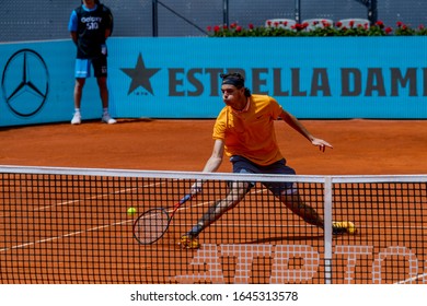 Madrid Spain; May / 07 / 2019. Taylor Fritz, American Tennis Player, Participating In The Madrid Tennis Open
