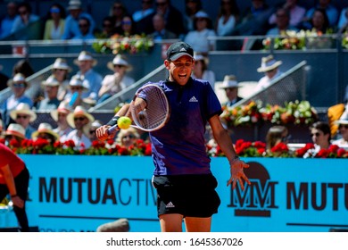 Madrid, Spain; May / 11 / 2019. Dominic Thiem, Austrian Tennis Player, Participating In The Madrid Tennis Open
