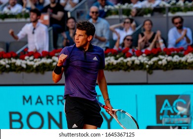 Madrid, Spain; May / 11 / 2019. Dominic Thiem, Austrian Tennis Player, Participating In The Madrid Tennis Open
