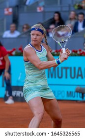 Madrid Spain; May / 11/2019. Kiki Bertens Dutch Tennis Player, Participating In The Madrid Tennis Open.
