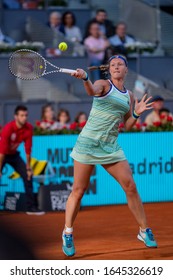 Madrid Spain; May / 11/2019. Kiki Bertens Dutch Tennis Player, Participating In The Madrid Tennis Open.
