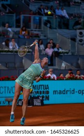 Madrid Spain; May / 11/2019. Kiki Bertens Dutch Tennis Player, Participating In The Madrid Tennis Open.
