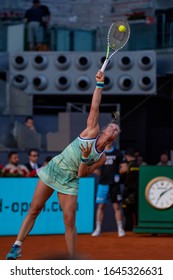 Madrid Spain; May / 11/2019. Kiki Bertens Dutch Tennis Player, Participating In The Madrid Tennis Open.
