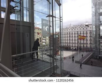 Madrid, Spain - May 15, 2017: Museo Nacional Centro De Arte Reina Sofía