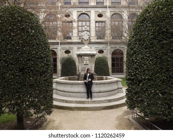 Madrid, Spain - May 15, 2017: Museo Nacional Centro De Arte Reina Sofía