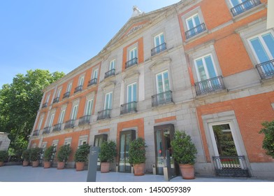 MADRID SPAIN - MAY 28, 2019: National Museum Of Thyssen Bornemisza