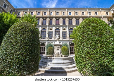 Madrid, Spain - October 2, 2017: Museo Nacional Centro De Arte Reina Sofía Also Called El Reina Sofía (Queen Sofía Museum).