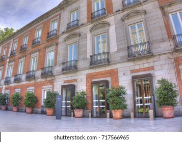 MADRID, SPAIN - SEPTEMBER 14, 2017: Thyssen Bornemisza Museum Of Madrid, Spain