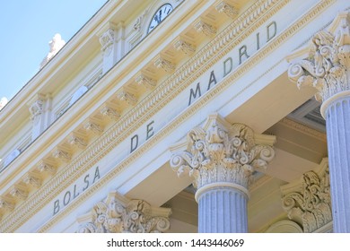 Madrid Stock Exchange BME Madrid Spain