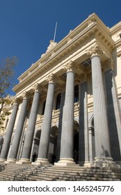 The Madrid Stock Exchange In Spain