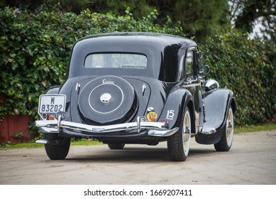 Madrid,Spain.09/23/2014.
The Citroën Traction Avant (literally 