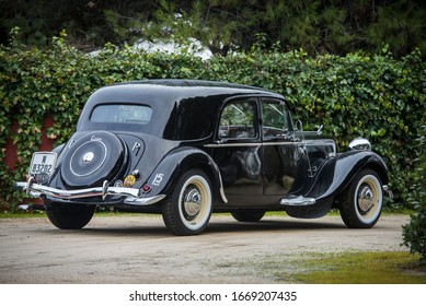 Madrid,Spain.09/23/2014.
The Citroën Traction Avant (literally 