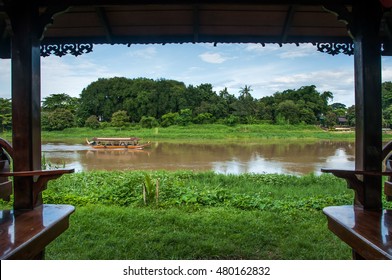  Mae Ping River In Chiangmai Thailand