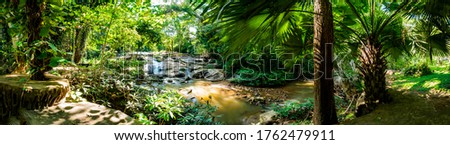 Mae Sa Noi Waterfall in Botanic Garden, Thailand.