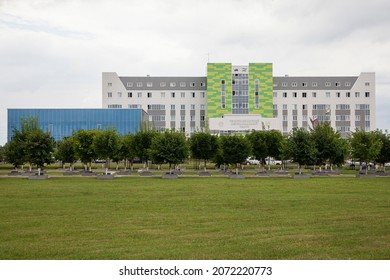 Magas, Ingushetia, Russia - 07.22.2020: Republican Perinatal Center