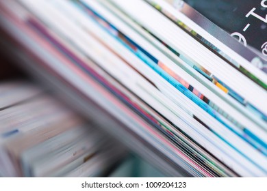 magazine close up - Shutterstock ID 1009204123