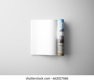 Magazine page concept - Shutterstock ID 662027686