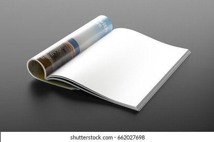 Magazine page concept - Shutterstock ID 662027698