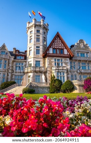 Magdalena Palace, Santander, Cantabria, Spain