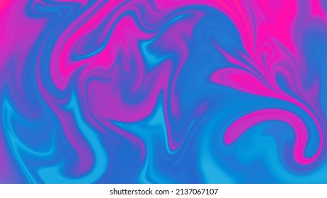 Magenta, blue, teal gradient colourful abstract swirl