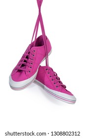 magenta shoes sneakers