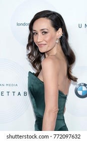 Maggie Q Attends 16th Annual Unforgettable Gala At The Beverly Hilton, Beverly Hills, CA On  December 9, 2017