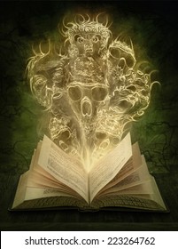 Magic Book With Scary Stories