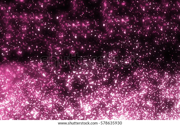 Magic Festive Pink Particles Isolated On Stock Photo Edit Now