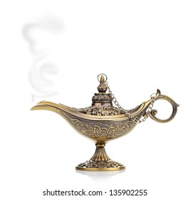  Magic Lamp Isolated On White