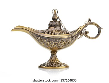  Magic Lamp Isolated On White