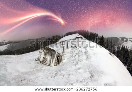 Similar – Image, Stock Photo hut Nature Landscape Sky