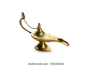 Magic Ramadan lamp isolated on white background - Shutterstock ID 1931429621