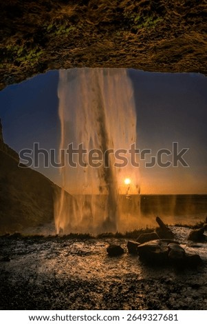 The Magic of Seljalandsfoss at Sunset