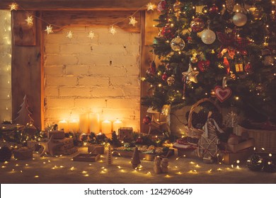 Mantelpiece Christmas Images Stock Photos Vectors Shutterstock