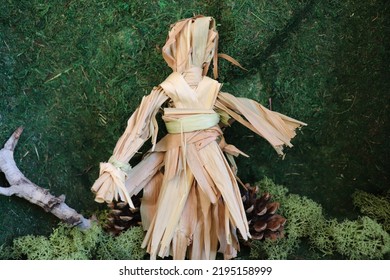 Magical Corn Husk Doll For Lammas Sabbath