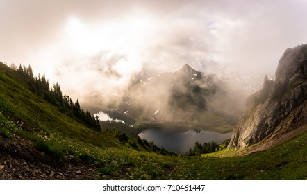 The magical light and clouds that drape the mountains of the North Cascades National Park can mesmerize anyone visiting this special place. 