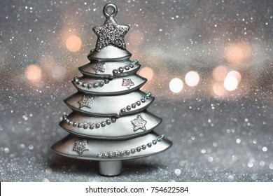 Magical Silver Christmas Tree