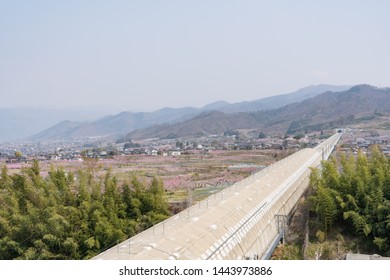 Maglev Railway In Yamanashi Japan