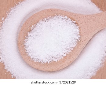 Magnesium Salt (magnesium Sulphate) In Wooden Spoon 