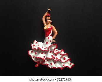 Magnet Souvenir Traditional Flamenco Dancer Spain Stock Photo 762719554 ...