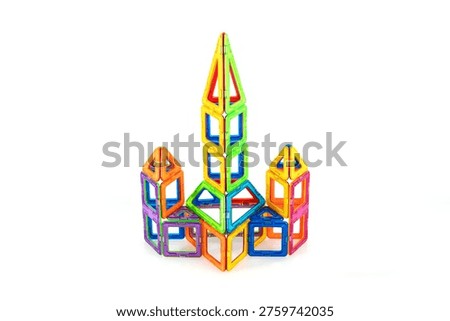 Magnetic Blocks Palace Core Structure Final Assembly Stage