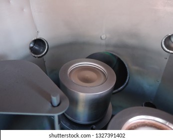 Magnetron sputtering source with two inch titanium target