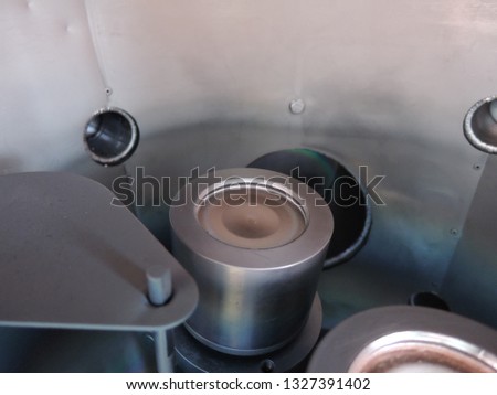 Magnetron sputtering source with two inch titanium target